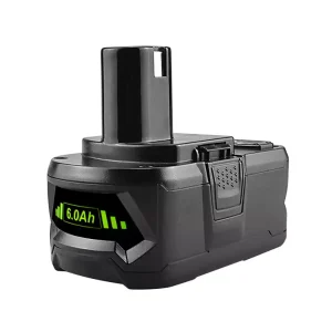 18V 6.0Ah 電動工具 電池 適用於 Ryobi BID-1801M,BID-180L,BID1821,BIW180,CAD-180L,CAG-180M,CAP-1801M