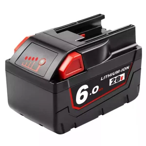 28V 6.0Ah 電動工具 電池 適用於 Milwaukee 48-11-2830 48-06-2860