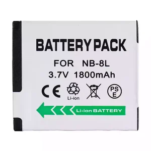 全新相機 電池 適用於 Canon NB-8L NB-8LH
