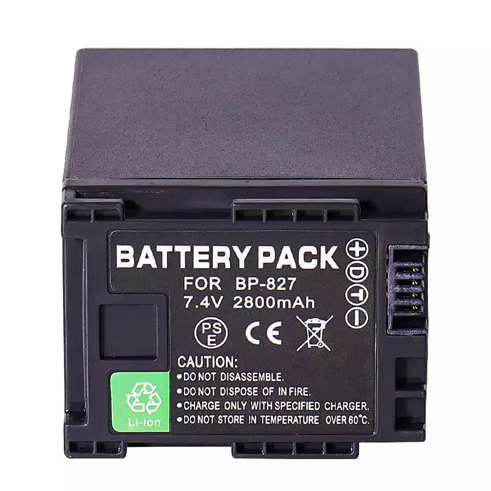 全新相機 電池 適用於 Canon BP-827 BP-819