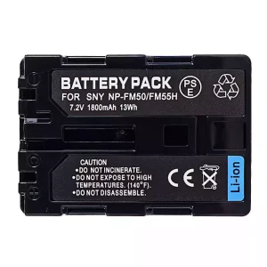 全新相機 電池 適用於 SONY NP-FM50 NP-FM55H