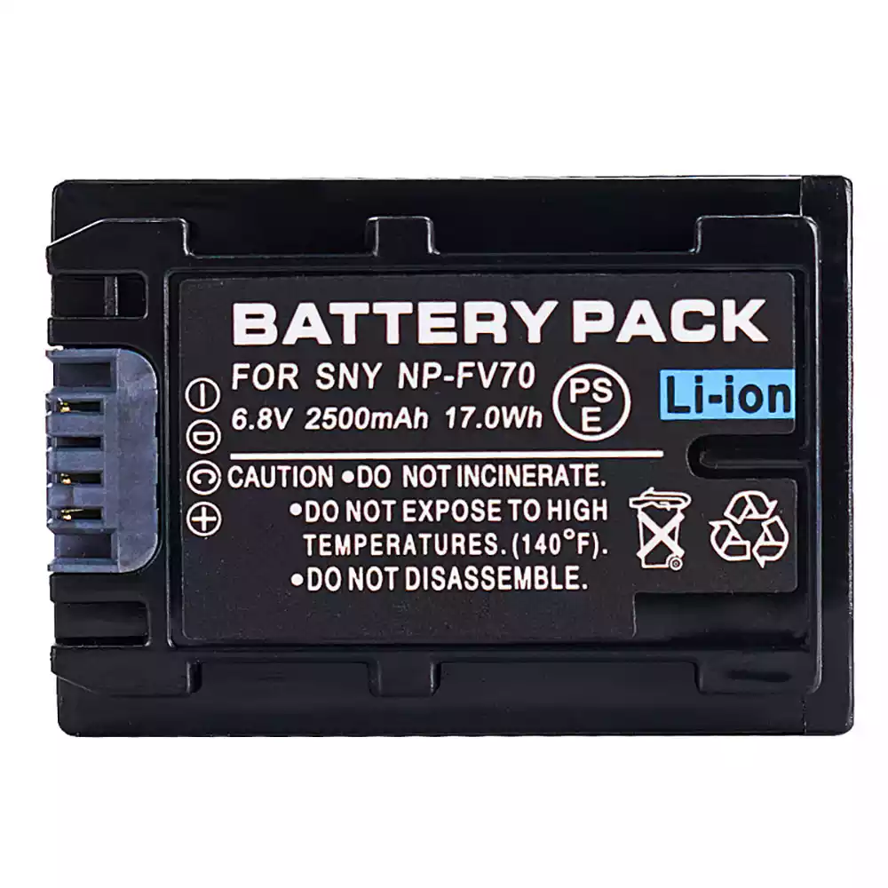 全新相機 電池 適用於 SONY NP-FV70