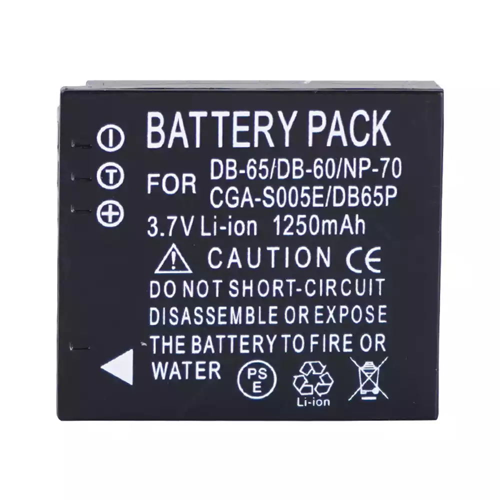 全新相機 電池 適用於 PANASONIC CGA-S005,DMW-BCC12