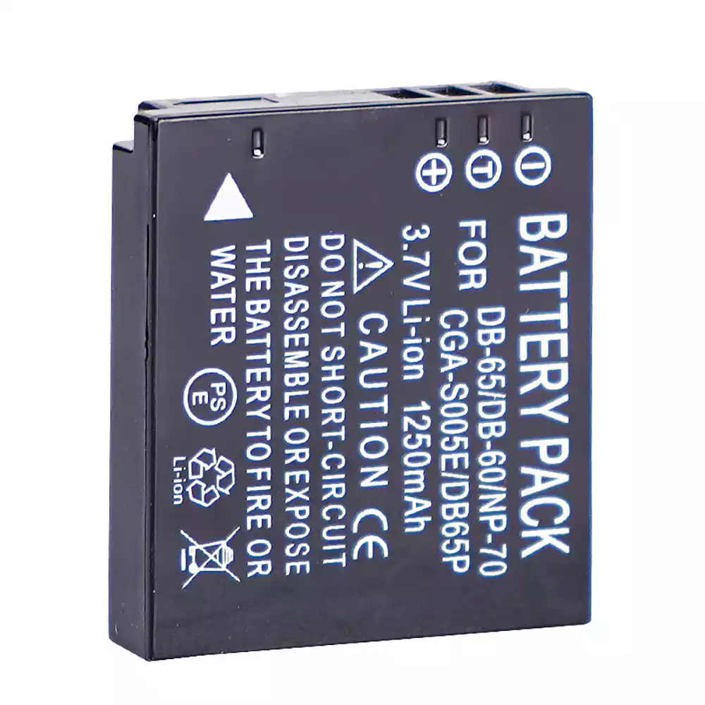 全新相機 電池 適用於 PANASONIC CGA-S005,DMW-BCC12:圖片 3