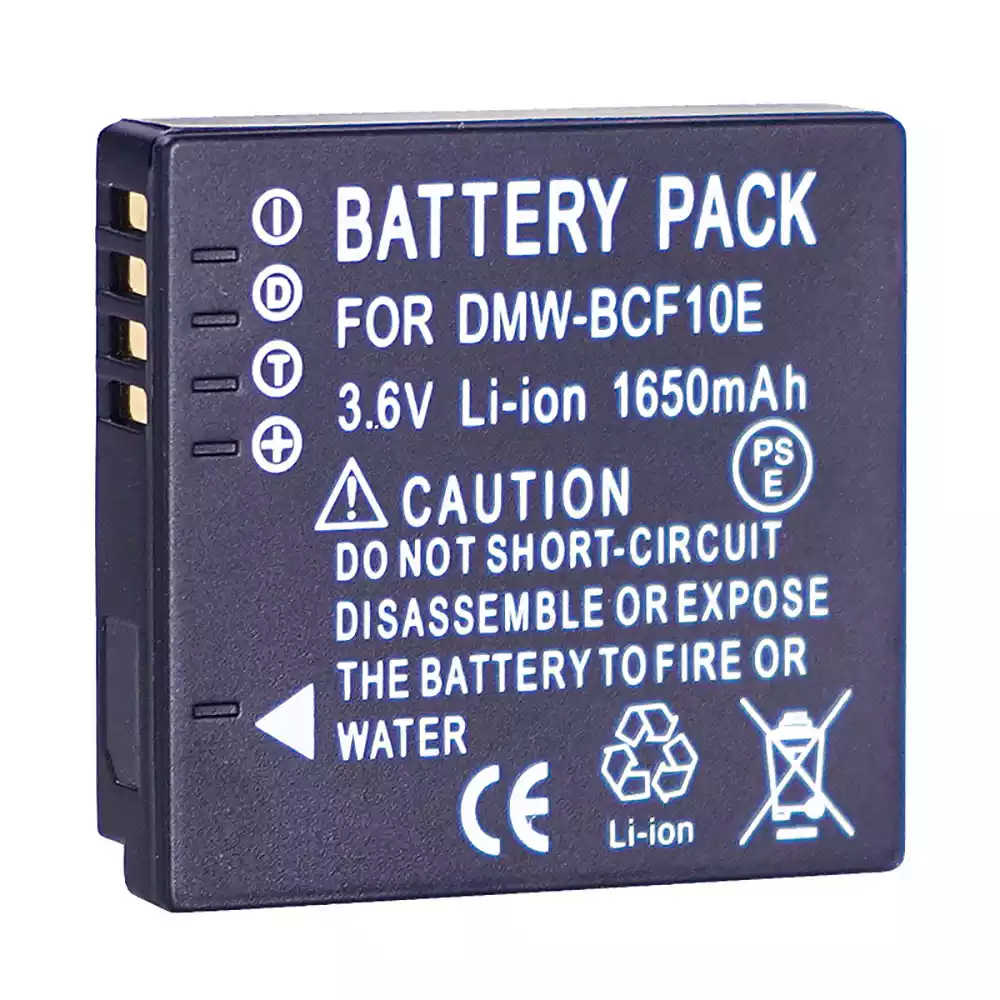 全新相機 電池 適用於 PANASONIC DMW-BCF10,DMW-BCF10E,DMW-BCF10PP,CGA-S/106B:圖片 2