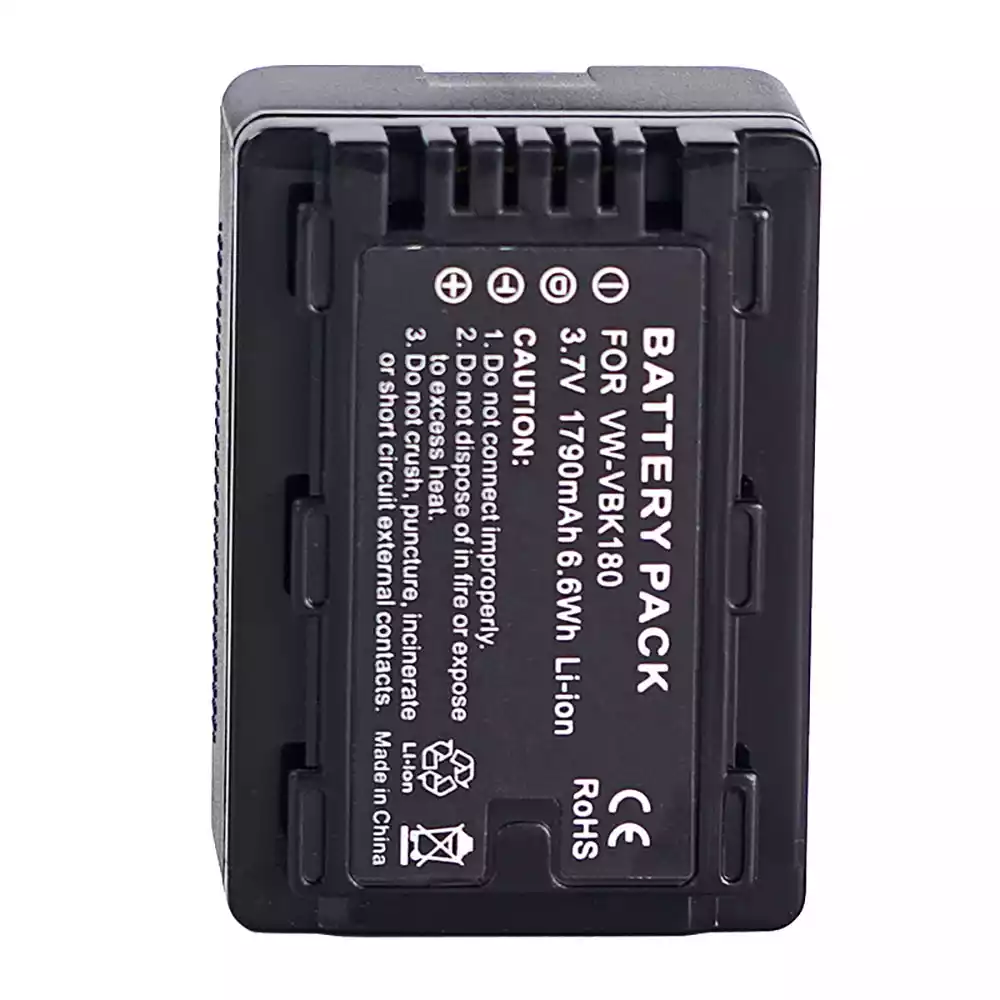 SL70084-2 全新相機 電池 適用於 PANASONIC VW-VBK180 VW-VBL090:圖片 2