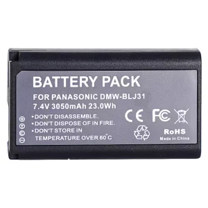 全新相機 電池 適用於 PANASONIC Lumix DC-S1 Lumix DC-S1H Lumix DC-S1R
