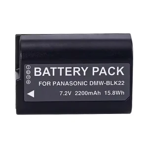 全新相機 電池 適用於 PANASONIC Lumix GH5 II (GH5M2 / GH5M2) Lumix GH6 (DC-GH6) Lumix GH7 (DC-GH7)