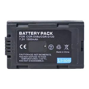全新相機 電池 適用於 PANASONIC NV-M20 NV-MD9000 NV-MG3 NV-MX1 NV-MX2 NV-MX300 NV-MX1000 NV-MX2000 NV-MX2500 NV-MX3000