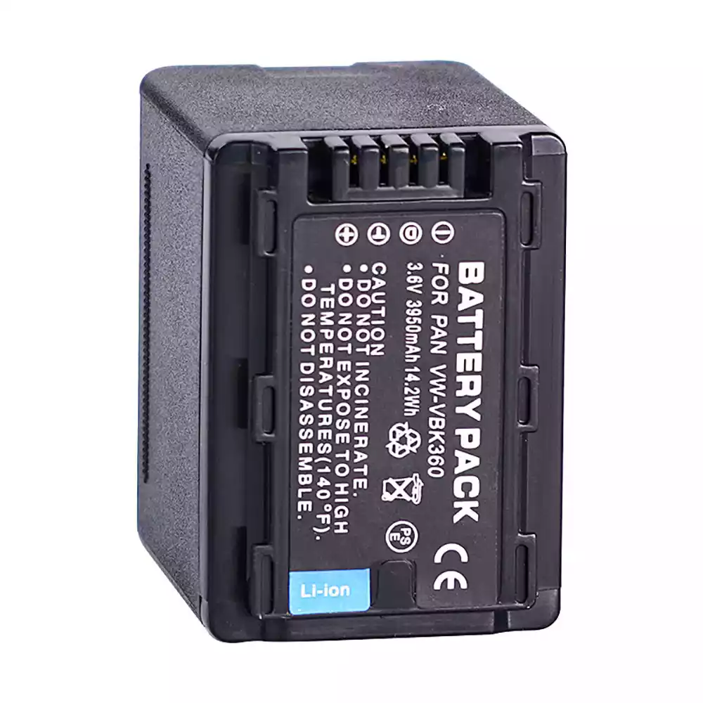 全新相機 電池 適用於 PANASONIC VW-VBK360:圖片 4