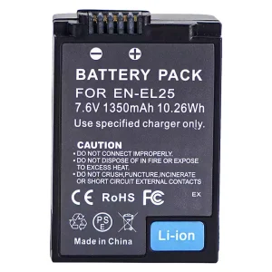 全新相機 電池 適用於 Nikon EN-EL25