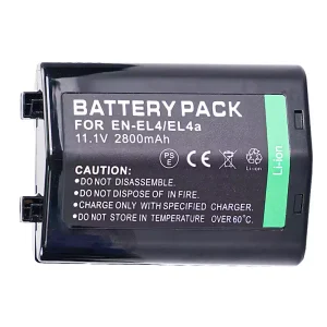全新相機 電池 適用於 Nikon D2 Nikon D2H Nikon D2Hs Nikon D2X Nikon D2Xs