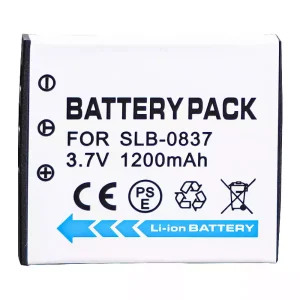 全新相機 電池 適用於 Samsung SLB-0837 SLB-0737