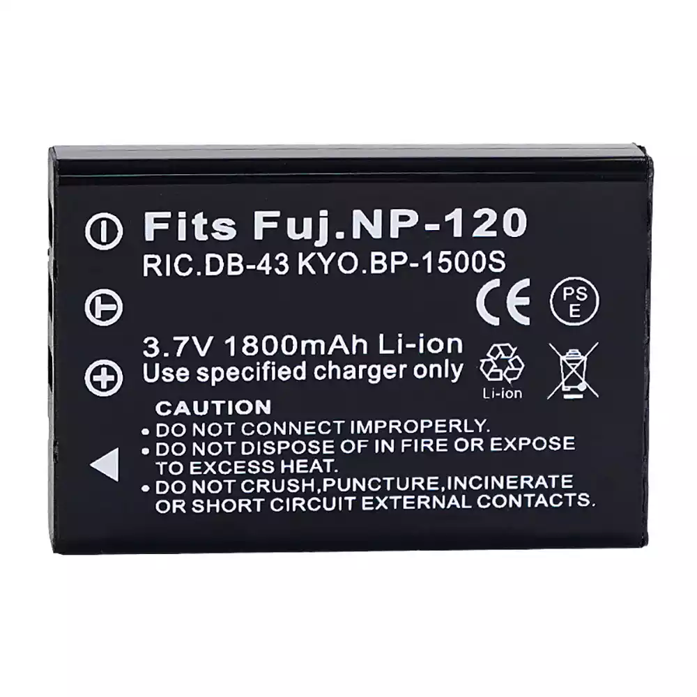 全新相機 電池 適用於 RICOH Caplio 300G Caplio 400G, 400G wide Caplio 500G, 500G wide Caplio 500SE Caplio G3 Caplio G3S Caplio G4, G4 wide Caplio GX Caplio GX8 Caplio Pro G3 Caplio R330 Caplio RR10 Caplio RR30 Caplio RX
