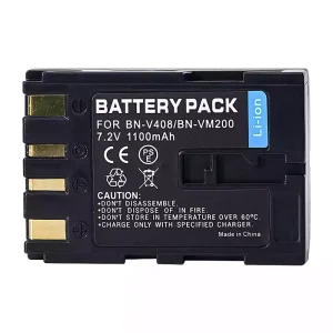 全新相機 電池 適用於 JVC BN-V408 BN-V416 BN-V428 BN-VM200