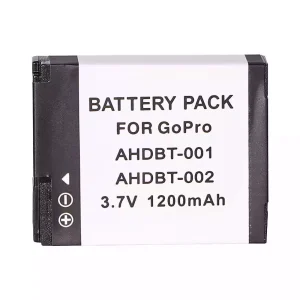 全新相機 電池 適用於 GoPro AHDBT-001 AHDBT-002,GoPro HD HERO(2010 MODEL),HD HERO2