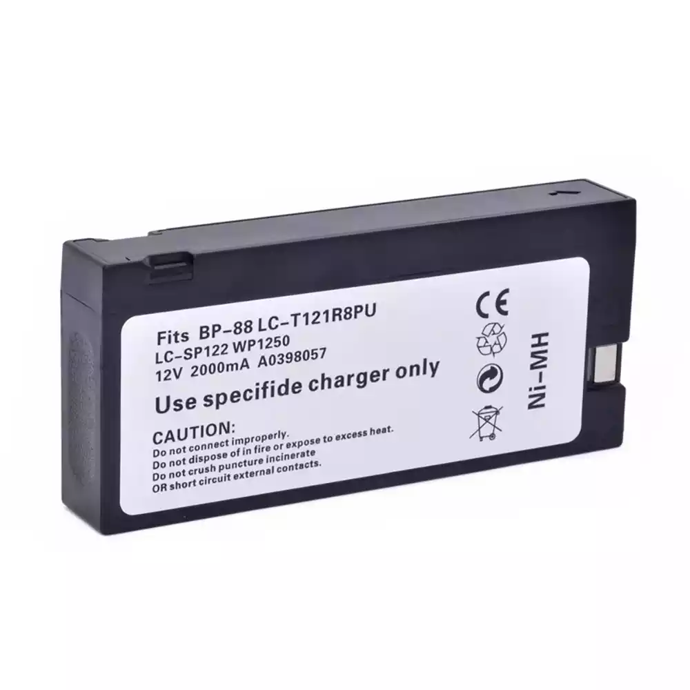 全新 電池 適用於 Actema T-BERD 107A,Alphasource AS008281,Any Battery 2359,Cardiac Science 9001,9004