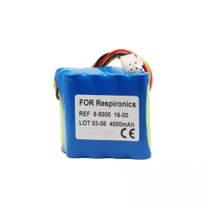 全新 電池 適用於 8-5000 16-00,RESPIRONICS BiPAP Focus Ventilator