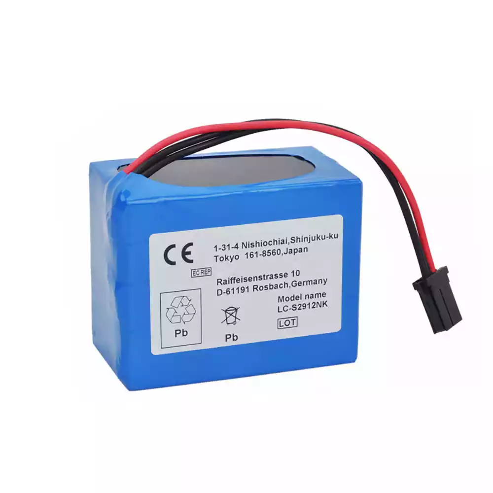 全新 電池 適用於 NIHON KOHDEN LC-S2912NK,LCS-2912NK,X041B