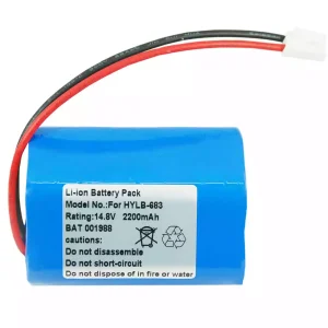 全新 電池 適用於 Biocare HYLB-683 HYLB-293