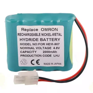 全新 電池 適用於 Omron HEM-907,HEM-907XL,48H907N-AU