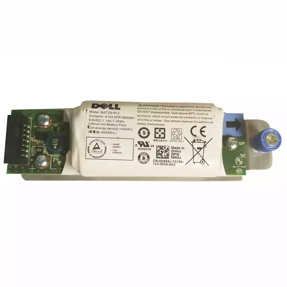 全新 電池 適用於 DELL BAT 2S1P-2
