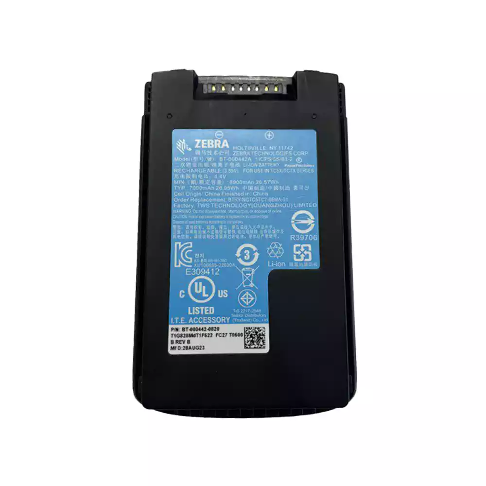 全新 電池 適用於 ZEBRA TC53 TC73 TC78,BT-000442A