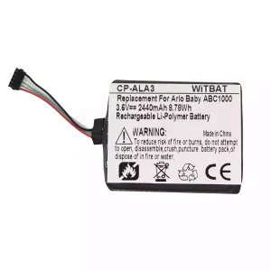 全新 電池 適用於 Arlo Baby ABC1000,A-3