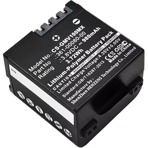 全新 電池 適用於 Virb X,010-12256-01,361-00080-00