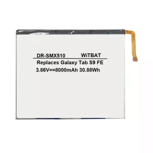 全新 電池 適用於 Galaxy Tab S9 FE,EB-BX516ABY