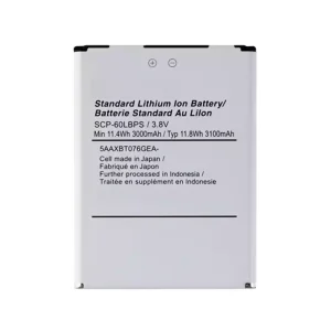 全新 電池 適用於 Kyocera Brigadier E6782 E6762 E6560,SCP-60LBPS