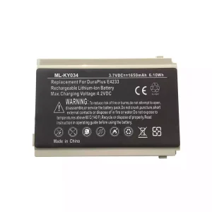 全新 電池 適用於 Kyocera DuraPlus E4233,SCP-48LBPS