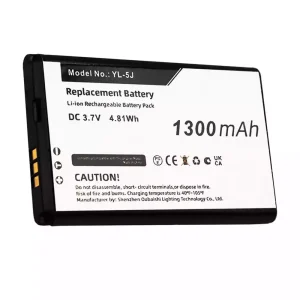 全新 電池 適用於 Yealink W56H W56P W60P,YL-5J