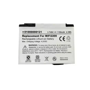 全新 電池 適用於 Novatel MiFi 2200,40115114