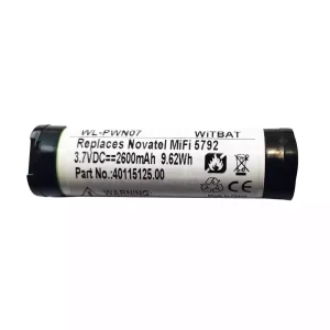 全新 電池 適用於 Novatel Wireless MiFi 5792,40115125.00