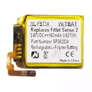 全新 電池 適用於 Fitbit Sense 2,FB521,SP282024