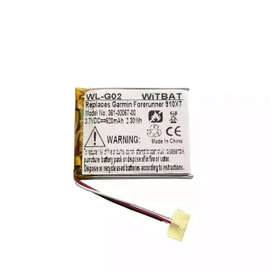 全新 電池 適用於 Garmin Forerunner 910XT Forerunner 310XT,361-00057-00 361-00041-00
