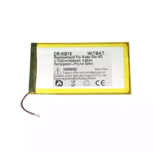 全新 電池 適用於 Nook Glowlight Plus 7.8,BNRV700,PR-285084