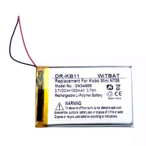 全新 電池 適用於 Kobo Mini KBN705,GN344658