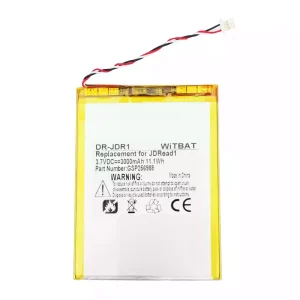 全新 電池 適用於 JDRead1,GSP256988