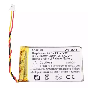 全新 電池 適用於 Sony PRS-600,383562