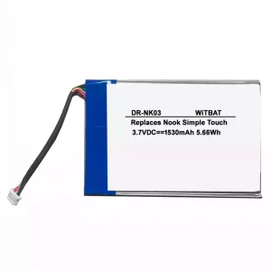 全新 電池 適用於 Barnes & Noble Nook simple Touch BNRV300 BNTV350,S11ND018A,MLP305787