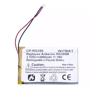 全新 電池 適用於 Anbernic RG350,RG350M