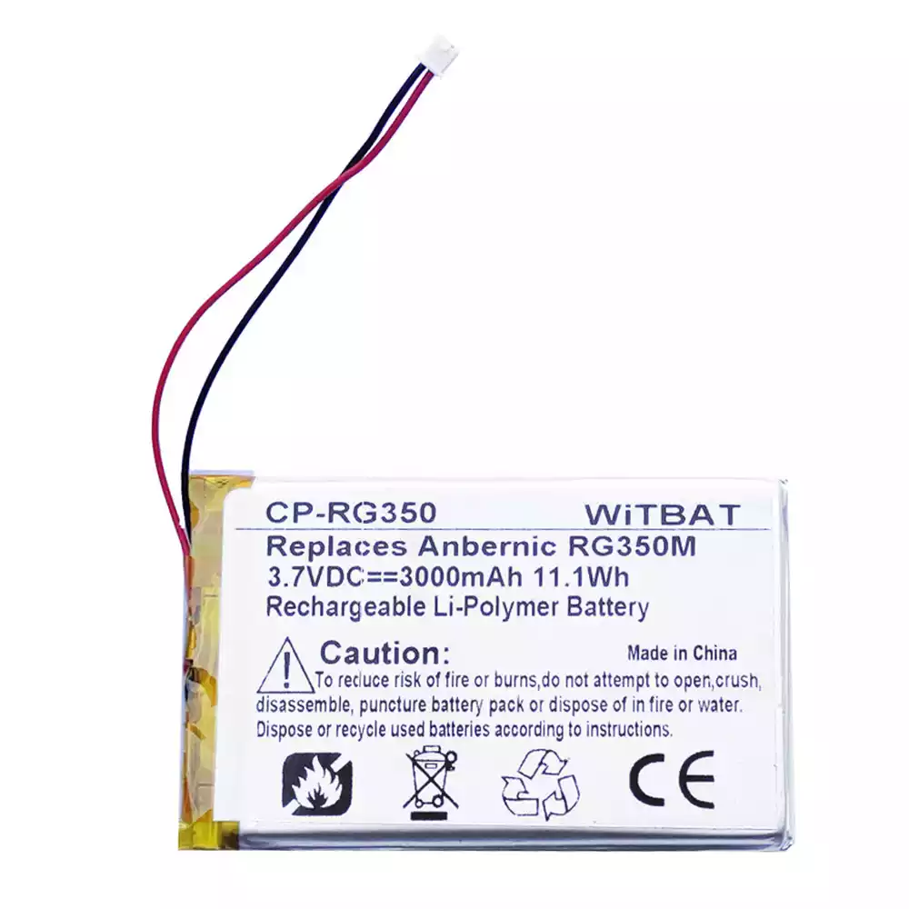 全新 電池 適用於 Anbernic RG350,RG350M
