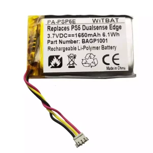 全新 電池 適用於 Sony PS5 DualSense Edge,BAGP1001