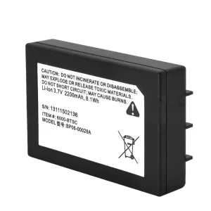 全新 電池 適用於 Honeywell 6000-BTSC,BP06-00028A