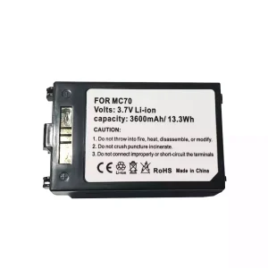 全新 電池 適用於 BTRY-MC70EAB00,BTRY-MC70EAB02,BTRY-MC70EAB03,BTRY-MC7XEAB00