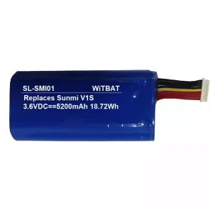 全新 電池 適用於 Sunmi V1S,SMBP001