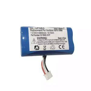 全新 電池 適用於 Verifone X970 X990,SX18650-2S1P