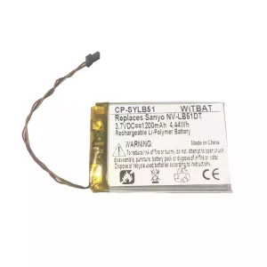 全新 電池 適用於 Sanyo Gorilla NV-LB51DT
